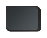 Onderlegger Soft Touch met transparante omslag - 40 x 53 cm