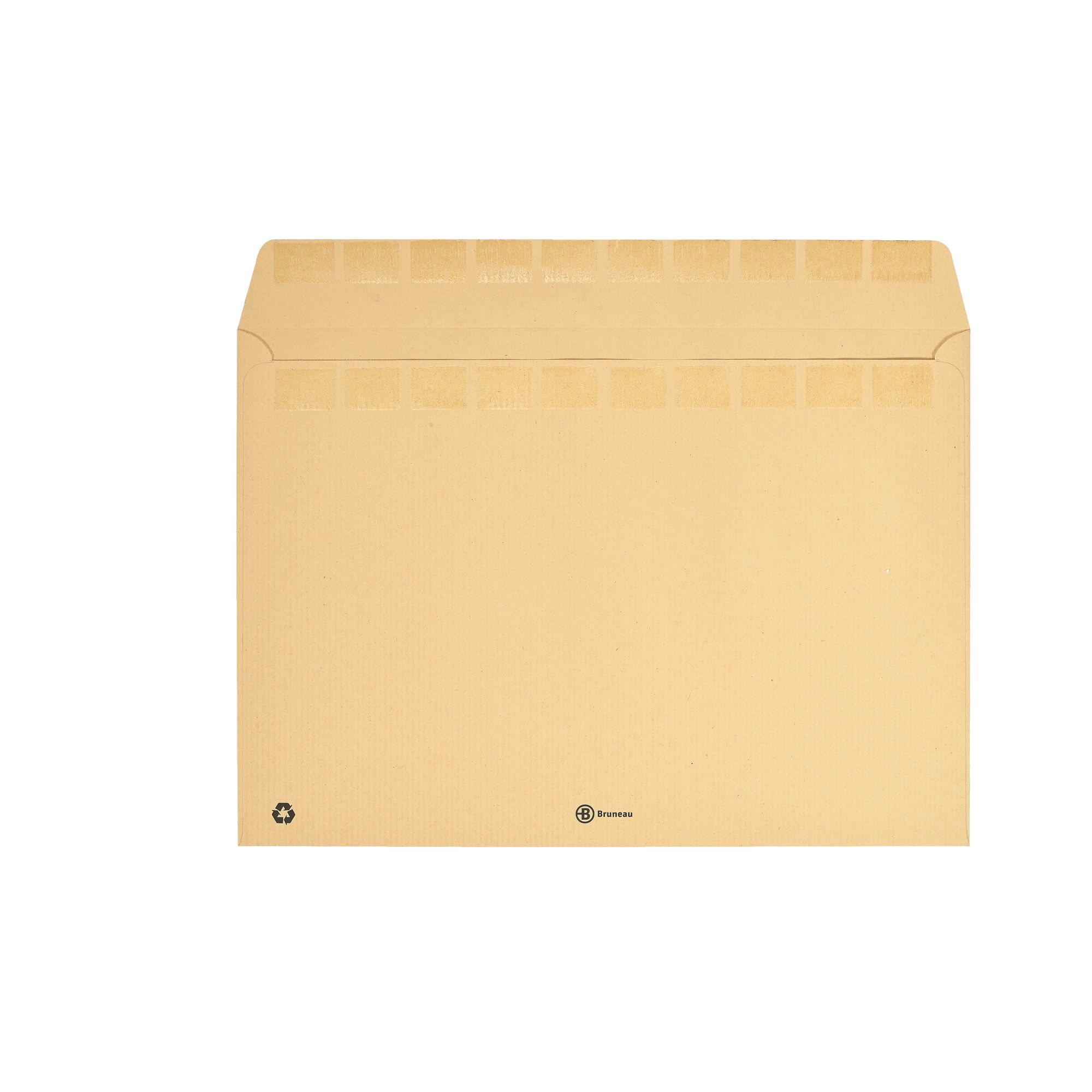 100 ex Grande enveloppe avec fenetre pochette courrier A4 C4 papier kraft  blanc 90 g format