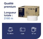 Toilet paper Maxi Jumbo double thickness Tork T1 Premium - Box of 6 rolls 360 m