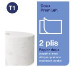 Toilet paper Maxi Jumbo double thickness Tork T1 Premium - Box of 6 rolls 360 m