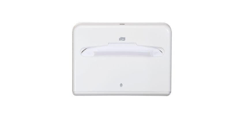 Distributeur couvre abattant hygiènique WC Tork v1 ABS blanc