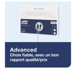 Distributeur couvre abattant hygiènique WC Tork v1 ABS blanc