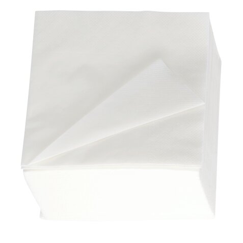 Napkins in cotton-wool double thickness Tork white 29 x 29 cm - pack of 1200