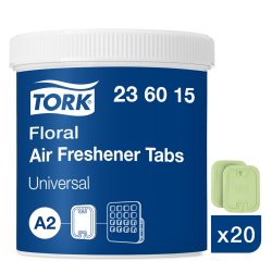 Désodorisant pastiles Tork floral - boîte de 20