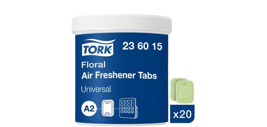 Désodorisant pastiles Tork floral - boîte de 20
