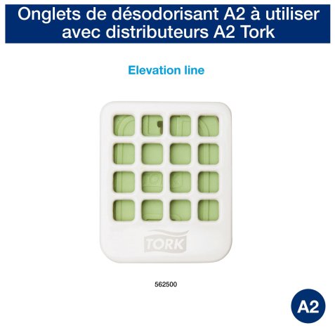 A2 air freshener tabs flowers - box of 20
