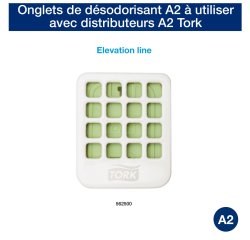 A2 geurtabletten bloemengeur - doos van 20