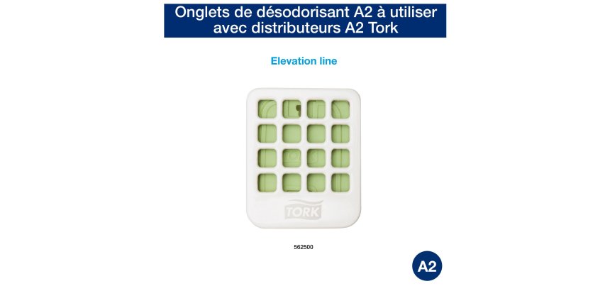 A2 desodorierende Pastillen Blumen - Schachtel von 20