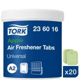 Désodorisant pastiles Tork pomme - boîte de 20