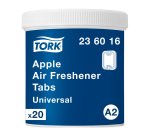 Désodorisant pastilles Tork A2 pomme - Boîte de 20