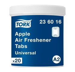 A2 air freshener tabs apple - box of 20