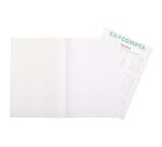 Cahier Manifold Exacompta quadrillé 5 x 5 A4 50 pages double exemplaires