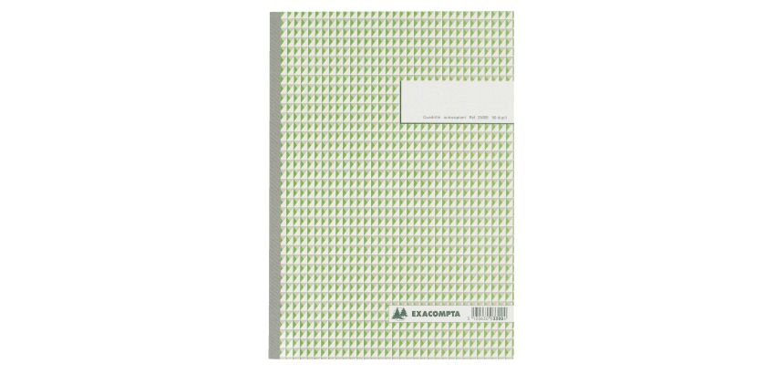 Cahier Manifold Exacompta quadrillé 5 x 5 A4 50 pages double exemplaires