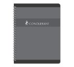 Cahier spirale Conquérant Sept A4+ 24 x 32 cm - grands carreaux - 180 pages