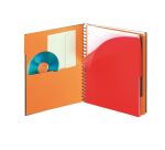 Cahier spirales Oxford Fillingbook A+ 23,3 x 29,8 cm - perforé 4 trous - petits carreaux - 200 pages