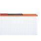 Cahier spirales Oxford Fillingbook A+ 23,3 x 29,8 cm - perforé 4 trous - blanc ligné - 200 pages