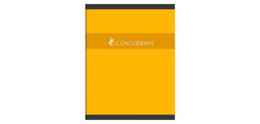 Cahier piqué Conquérant Sept 17 x 22 cm - petits carreaux - 96 pages