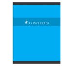 Cahier piqué Conquérant Sept 17 x 22 cm petits carreaux 96 pages