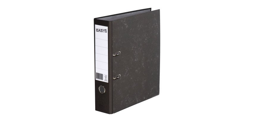 Classeur à levier cartonné A4 maxi - Dos 7.5 cm gris