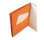 Cahier spirale Oxford Activebook A+ 24 x 29,7 cm - petits carreaux - perforé 4 trous - 160 pages