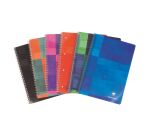 Cahier spirales Clairefontaine - 16,5 x21 cm - petits carreaux - 180 pages