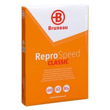 Paper A3 white 80 g Bruneau Reprospeed - Ream of 500 sheets