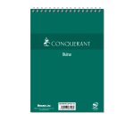Spiral steno block A5 14,8 x 21 cm plain white 90 sheets
