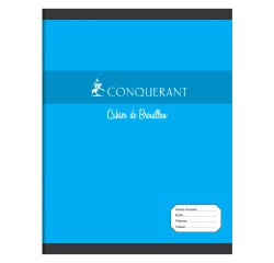 Schrift 7 x 22 cm Conquérant ruit 10 x 10, 96 pagina's