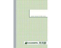 Manifold Exacompta checked 5 x 5 50 pages 21 x 14,8 cm double exemplaries