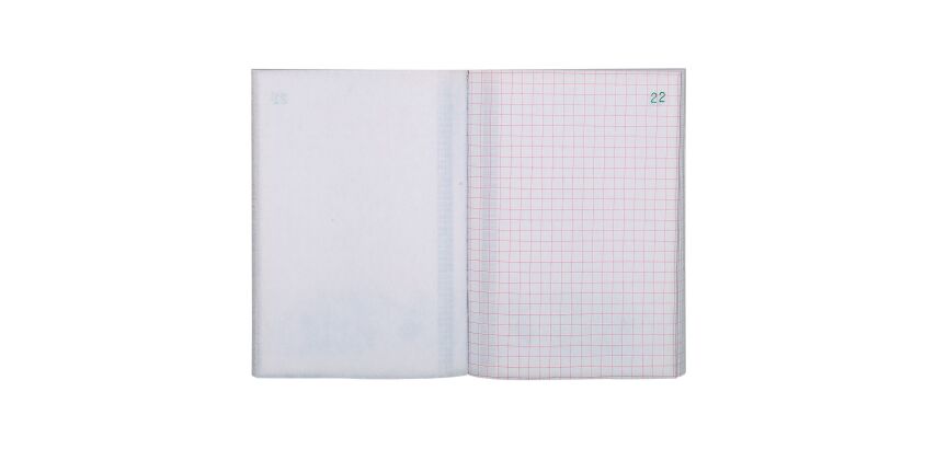 Carnet Manifold Exacompta quadrillé 5 x 5 14,8 x 10,5 cm 50 pages triple exemplaires