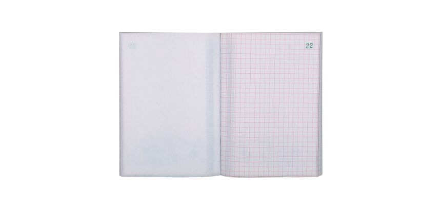 Carnet Manifold Exacompta quadrillé 5 x 5 14,8 x 10,5 cm 50 pages triple exemplaires