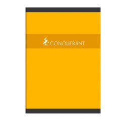 Cahier piqué Conquérant Sept A4 21 x 29,7 cm grands carreaux 96 pages