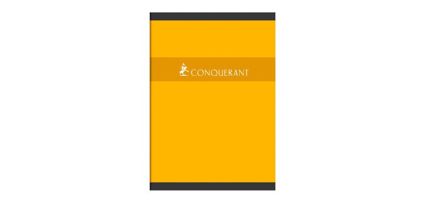 Cahier piqué Conquérant Sept A4 21 x 29,7 cm - grands carreaux - 96 pages