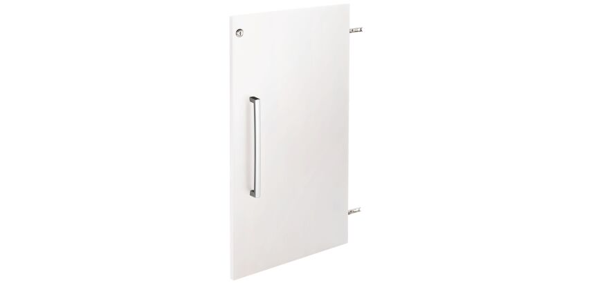 Lot de 2 portes bois plein pour bibliothèque Biblicase