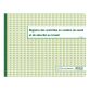Registre imprimé contrôle de sécurité Exacompta 6616E - 24 x 32 cm 20 pages