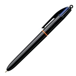 Kugelschreiber Bic 4 Farben Pro Schwarz