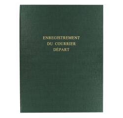 Registre corrigé courrier au départ Le Dauphin 41144
