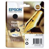 Epson 16 XL / C13T16314010 Cartucho original negro de alta capacidad (500 páginas)