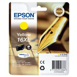 Epson 16XL Original Ink Cartridge C13T16344012 Yellow