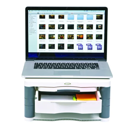 Support Ordinateur Portable Laptop Stand, Cheflaud Support PC Portable  Ventilé en Aluminium Réglable