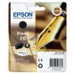 Cartouche Epson 16 noire pour imprimante jet d'encre