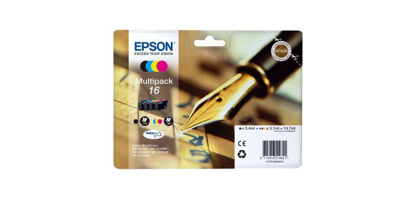 Epson 16 Pack cartouche de 4 couleurs