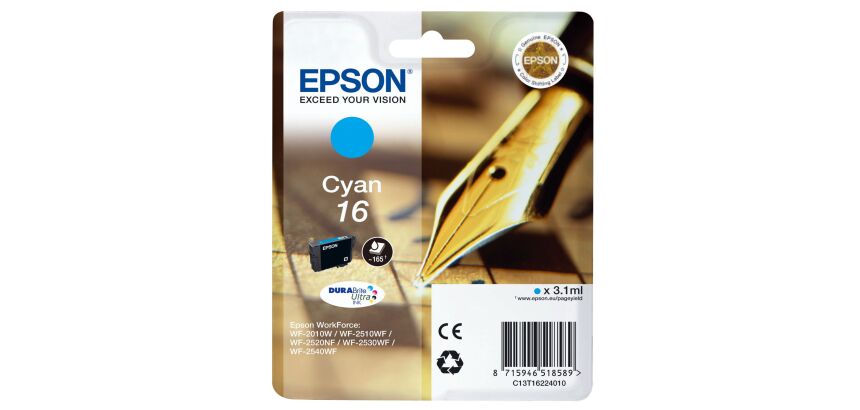 Cartridge Epson 16 separated colors
