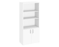Libreria alta legno con ante H 182 x L 80 cm Excellens