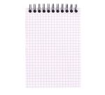 Bloc bureau Rhodia noir spirale 80 feuilles 5 x 5 cm n° 13 format 10,5 x 14,8 cm
