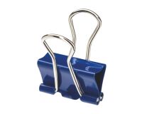 Pinza doble clip colores surtidos 32 mm Caja de 10