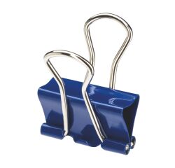 Foldback clips assorted colours 32 mm - box of 10