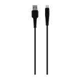 Cable USB/Micro USB antienredos TnB de 2 m color negro