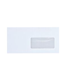 Enveloppe Bruneau 80 g/m² blanche avec bande protectrice - Boîte de 500