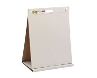 Tisch Flip-Chart mit repositionierbaren Blätter 50 x 58,4 cm